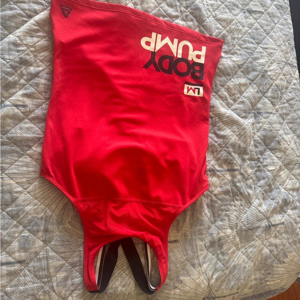LesMills Reebok BodyPump Red Top